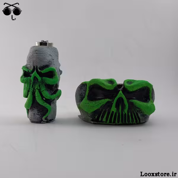 ست فندک و زیر سیگاری بلک لایت مدل دیوی جونز