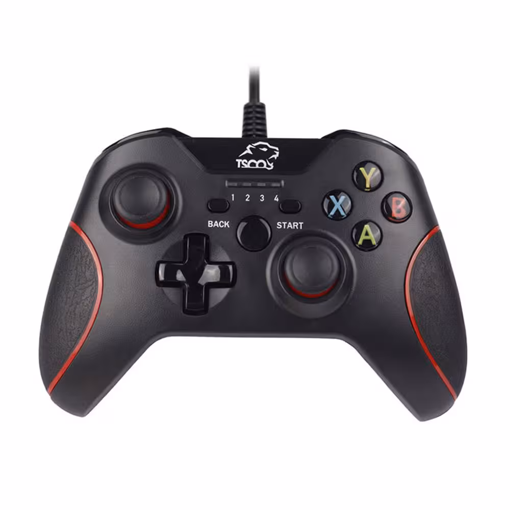 دسته بازی تک شوک دار سیمی تسکو TSCO TG-120