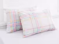 روبالشی انگلیش هوم طرح Pastel Check بسته 2 عددی