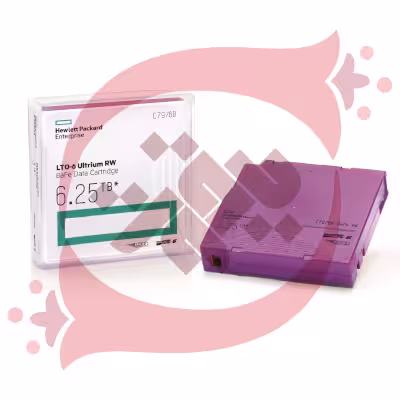 HPE LTO-6 Ultrium 6.25TB BaFe RW Data Cartridge C7976B
