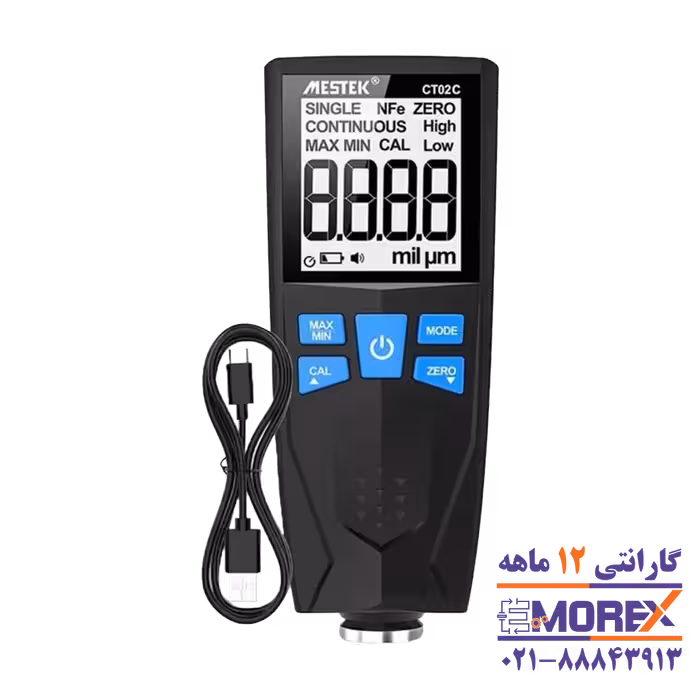ضخامت سنج رنگ دیجیتال مستک | MESTEK مدل CT02C