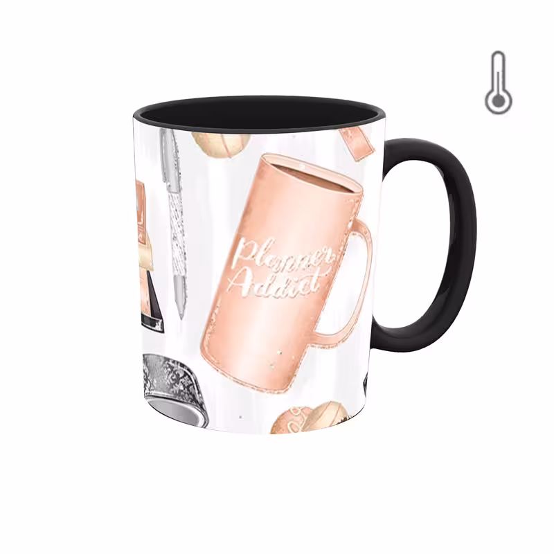 ماگ حرارتی  گرافیکی  کافی و قهوه coffee