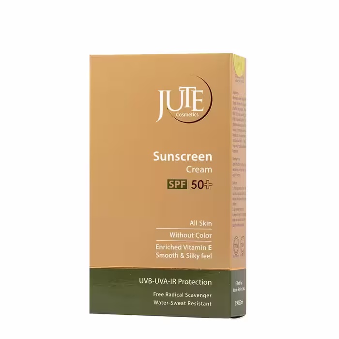 کرم ضدآفتاب ژوت SPF50 مناسب انواع پوست | بی رنگ
