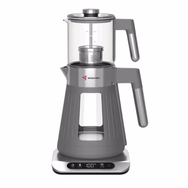 چای ساز مباشی مدل 306 مشکی/سیلور