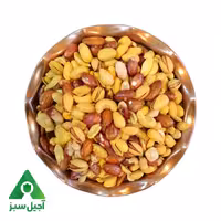 چهار مغز شور شده نمکی آجیل سبز بسته 1000 گرمی