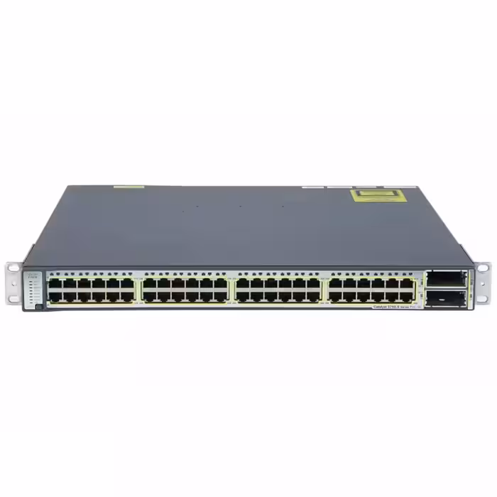 سوئیچ استوک 48 پورت سیسکو مدل Cisco Catalyst WS-C3750E-48PD-SF