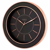 ساعت ديواری فلزی لوتوس کد محصول: LC-2204-FERNLEY-B-ROSEGOLD