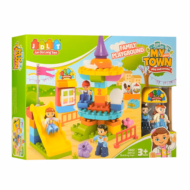 لگو درشت طرح پارک بازی JDLT 5402