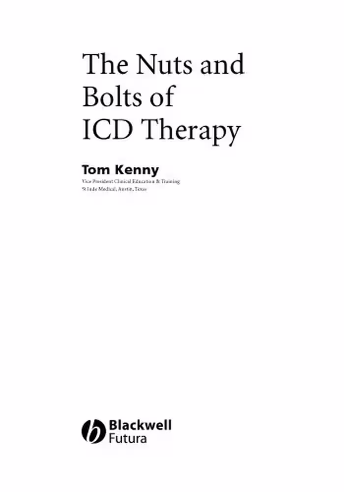 خرید و دانلود نسخه کامل کتاب The Nuts and Bolts of ICD Therapy