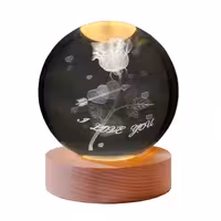 چراغ رومیزی مدل گل