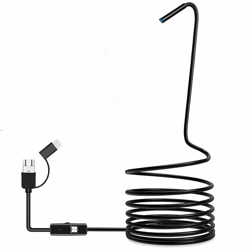 دوربین آندوسکوپی مدل اتوفوکوس کد Waterproof HD 1M | کالا مکس