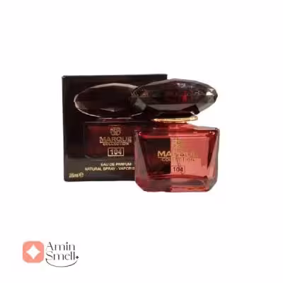 ادکلن زنانه مارکیو 104 ورساچه کریستال نویر 25 میل | Marque 104 Versace Crystal Noir 25 mil