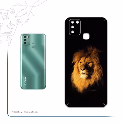 برچسب پوششی ماهوت مدل Lion مناسب برای گوشی موبایل اینفینیکس Smart 6 X657B
