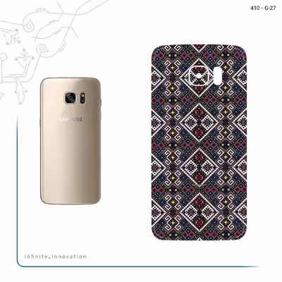 برچسب پوششی ماهوت مدل SISTAN Needlework 1 مناسب برای گوشی موبایل سامسونگ Galaxy S7 Edge