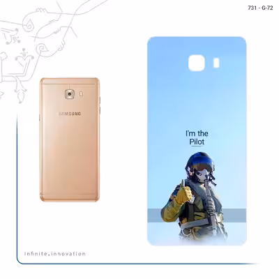برچسب پوششی ماهوت مدل Pilot مناسب برای گوشی موبایل سامسونگ Galaxy C9 Pro