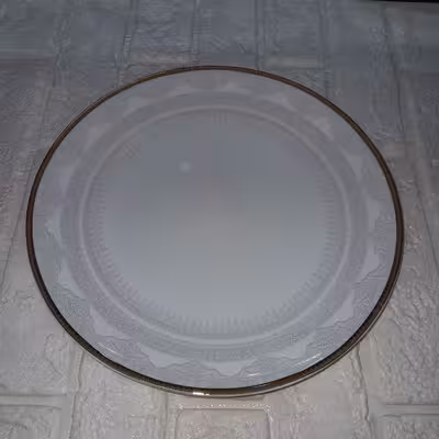 بشقاب غذاخوری لورین مدل تخت 27 دلناز بسته 6 عددی