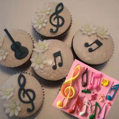 سیلیکون قالب گیری به گز مدل موسیقی