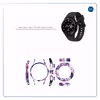 برچسب ماهوت طرح Purple Flower مناسب برای ساعت هوشمند سامسونگ Watch4 Classic 42mm