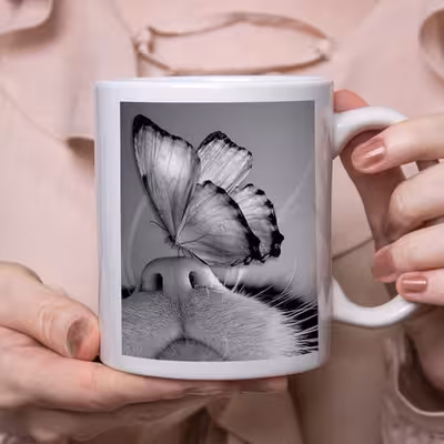 ماگ طرح حیوانات مدل دوستی