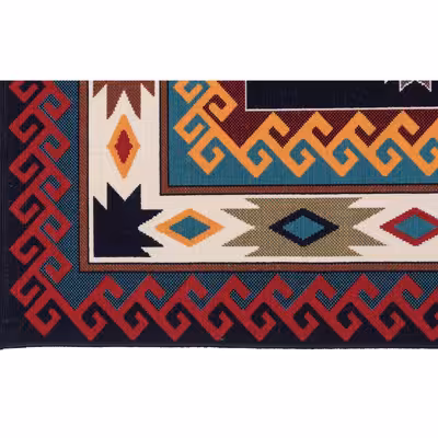 گلیم ماشینی دنیای فرش مدل سپیده کد 401