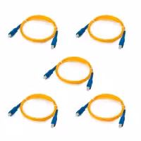پچ کورد فیبر نوری مدل SC-SC بسته 5 عددی