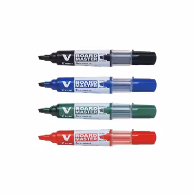 ماژیک وایت برد پایلوت مدل V Board master-C بسته دو عددی