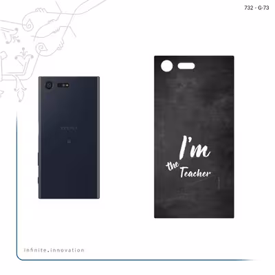 برچسب پوششی ماهوت مدل Teacher مناسب برای گوشی موبایل سونی Xperia X Compact