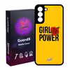 کاور گارد ایکس طرح Girl Power مدل Glass10037 مناسب برای گوشی موبایل سامسونگ Galaxy S21 FE