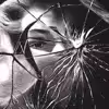 نقاشی سیاه قلم مدل آینه شکسته کد 005