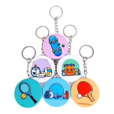 جاکلیدی خندالو مدل ورزشی کد 337A مجموعه 6 عددی