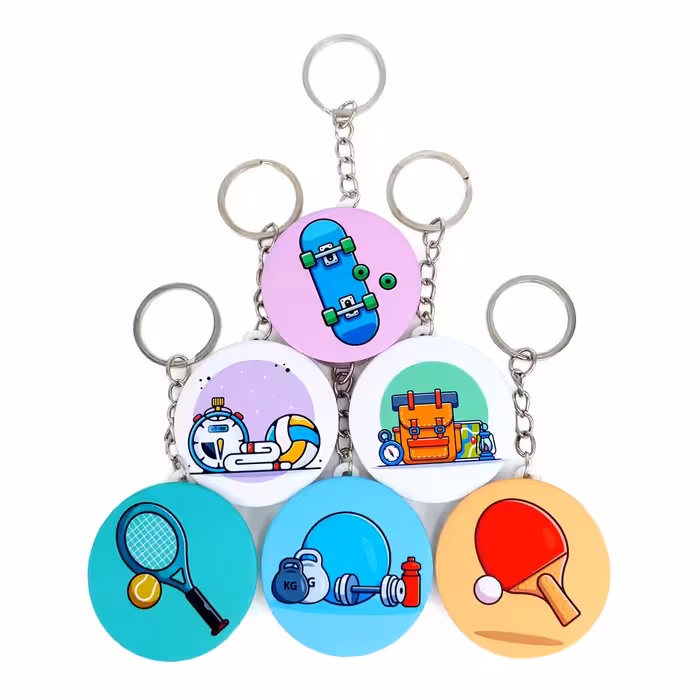 جاکلیدی خندالو مدل ورزشی کد 337A مجموعه 6 عددی