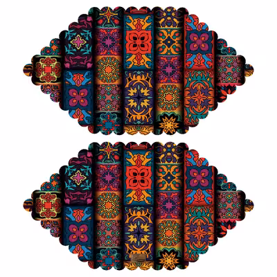 ست رومیزی 2 تکه رنس مدل TT5-42525