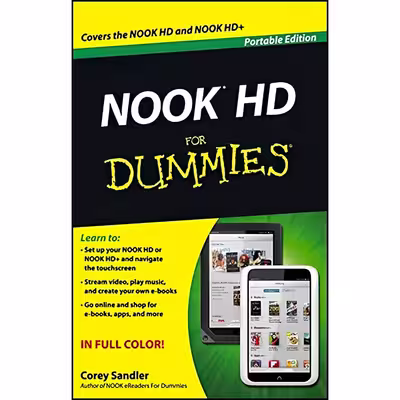کتاب Nook Tablet for Dummies اثر Corey Sandler انتشارات تازه ها