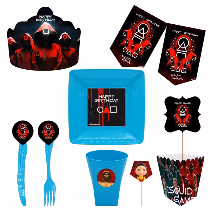  مجموعه 72 عددی تم تولد طرح اسکوئید گیم