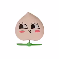 پنکه دستی مدل آرایشی چراغد دار طرح قلب کد MJU59 | چاوه