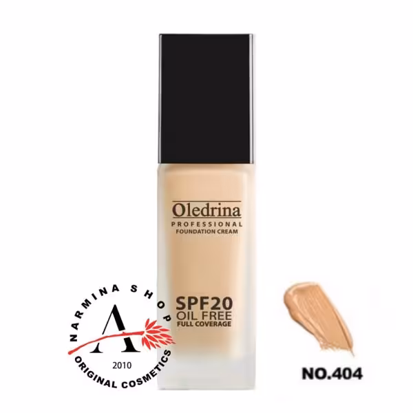 کرم پودر شیشه ای اولدرینا شماره 414 (OLDERINA)