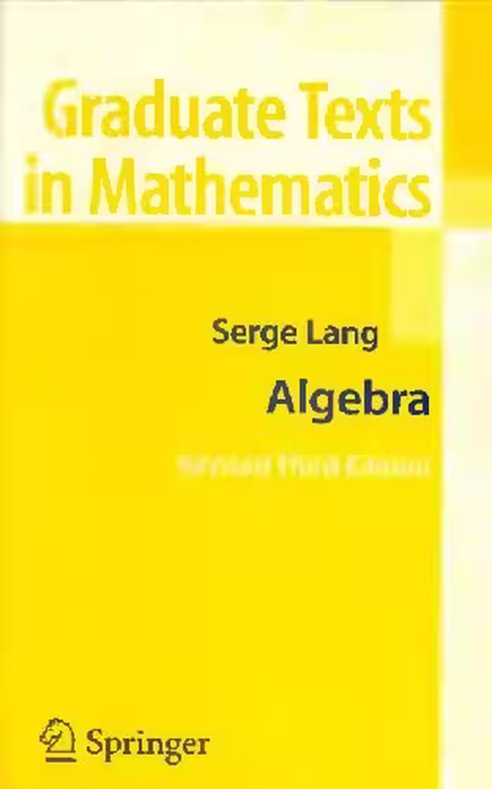 خرید و دانلود نسخه کامل کتاب Algebra