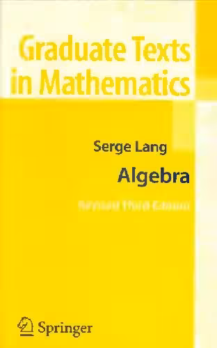 خرید و دانلود نسخه کامل کتاب Algebra