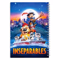 دفتر مشق کارتون جدا نشدنی