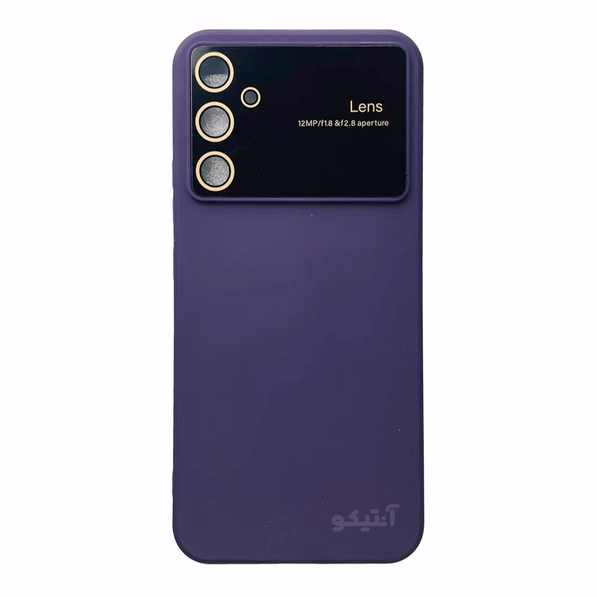 قاب سیلیکونی Camera Lens محافظ لنز دار Samsung A34-بنفش
