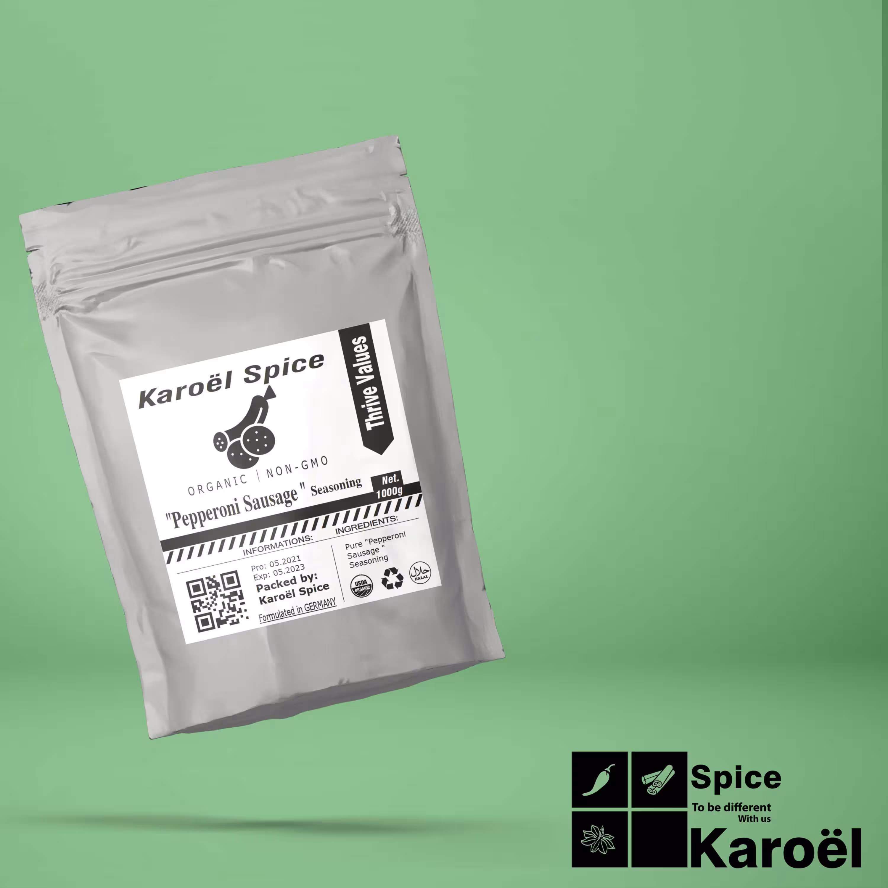 طعم دهنده پپرونی(محصول آلمان)1000گرمیKFC