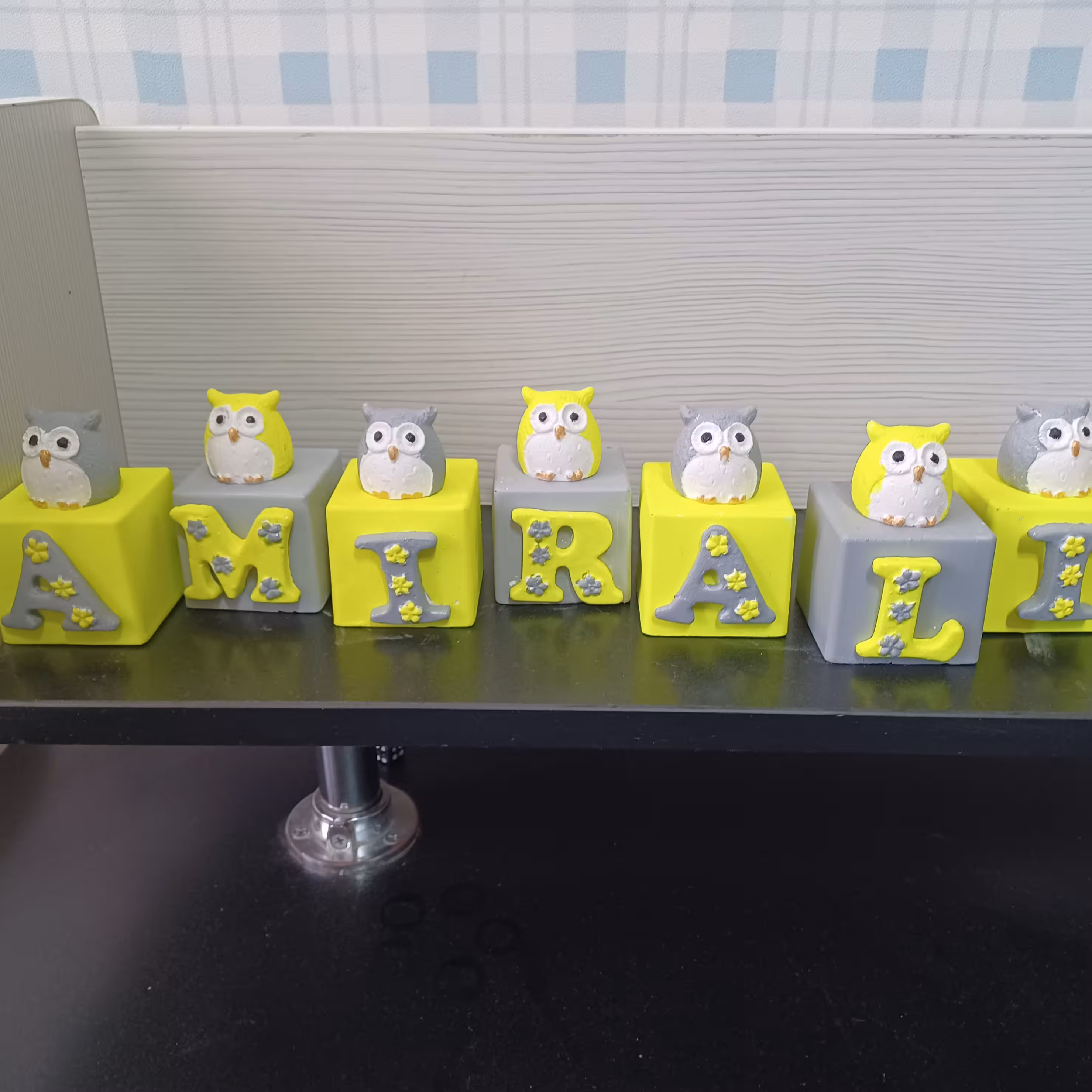 استند اسم کودک،اسم زوج،مکعب های اسم،گیفت هاو...به رنگ وسلیقه مشتری 