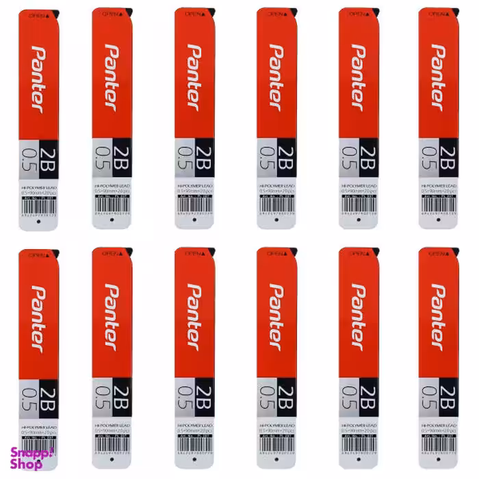 نوک مداد نوکی 0.5 میلی متری پنتر مدل PL207 بسته 12 عددی