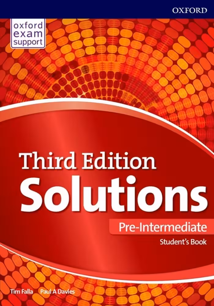 سولوشن پری اینترمدیت | کتاب انگلیسی Solutions Pre Intermediate 3rd Edition