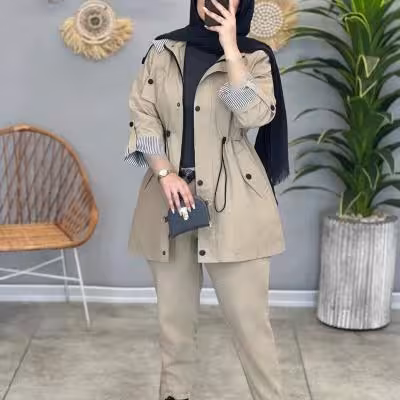 مانتو بارانی کمان