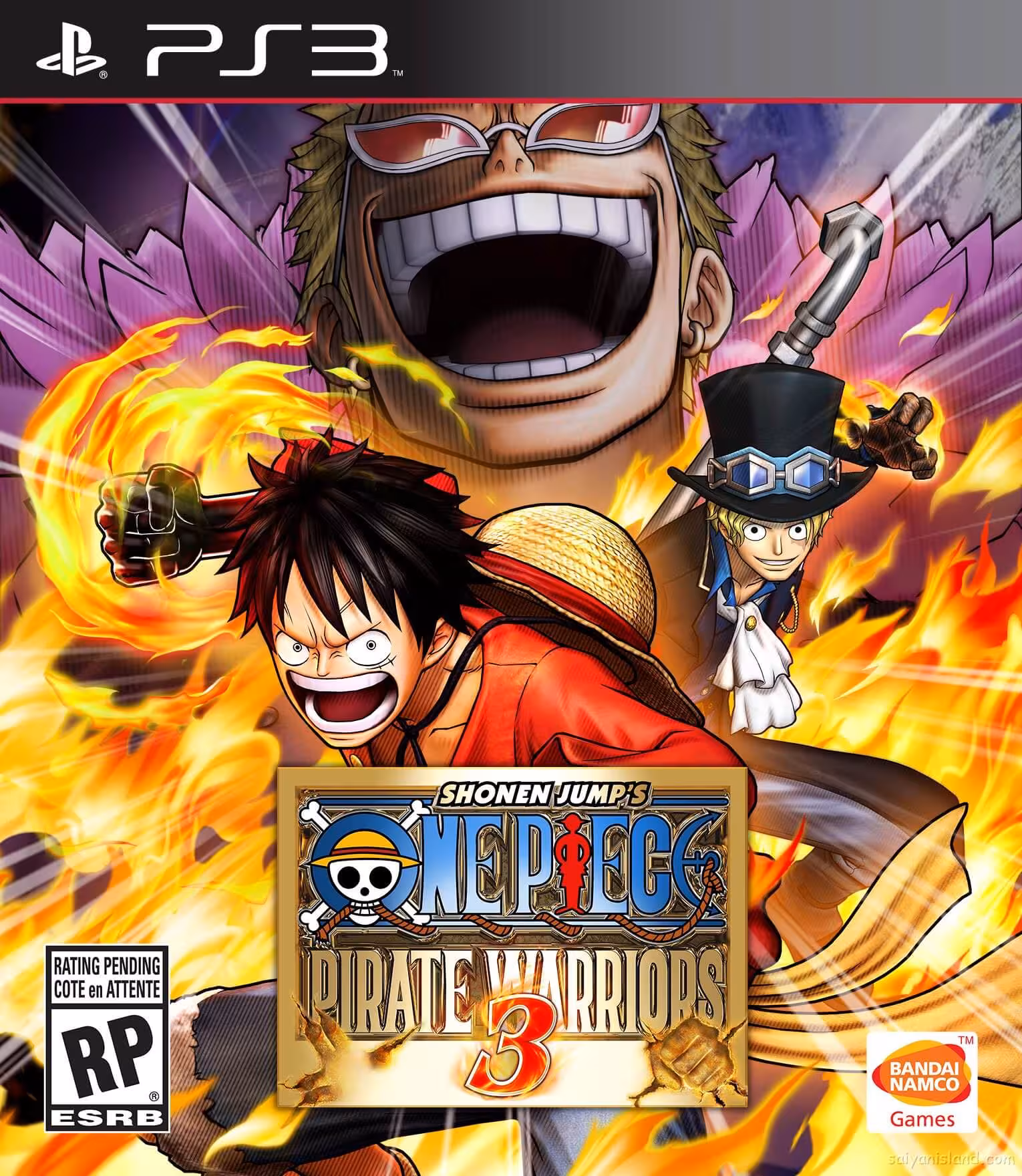 بازی پلی استیشن 3 (PS3 ) نسخه رایتی نسخه هک شده بازی  One Piece: Pirate Warriors 3