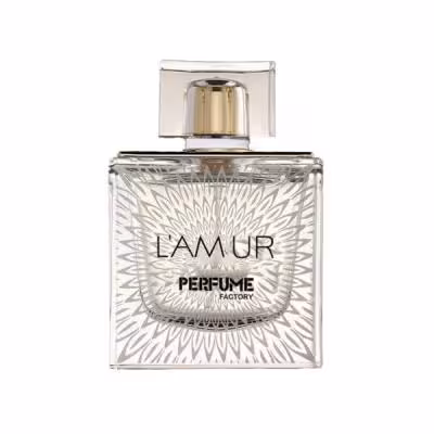 عطر کوچک زنانه پرفیوم فکتوری FACTORY رایحه لالیک لامور LAMUR حجم 33 میلی لیتر
