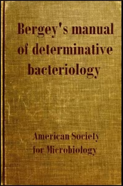 خرید و دانلود نسخه کامل کتاب BERGEY'S MANUAL DETERMINATIVE BACTERIOLOGY SEVENTH EDITION - PDF