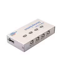دیتا سوییچ اتوماتیک 4 به 1 USB فلزی