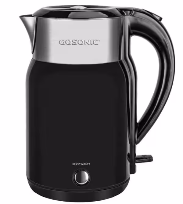 کتری برقی 1.8 لیتری گوسونیک مدل GSK-765 ترموستات استیل ضد زنگ